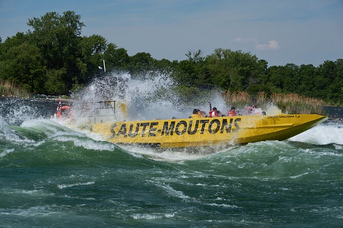 Jet Boating Montreal's Lachine Rapids - The main event: repeated runs through the rapids