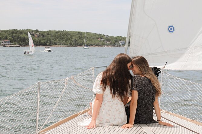 JFarwell Private Yacht Wine & Cheese Sunset Sail - Halifax’s waterfront from the deck