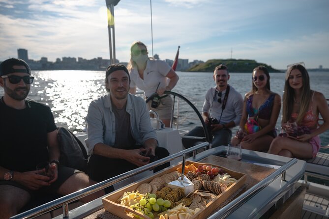 JFarwell Private Yacht Wine & Cheese Sunset Sail - Nova Scotia wine, cheese, and charcuterie