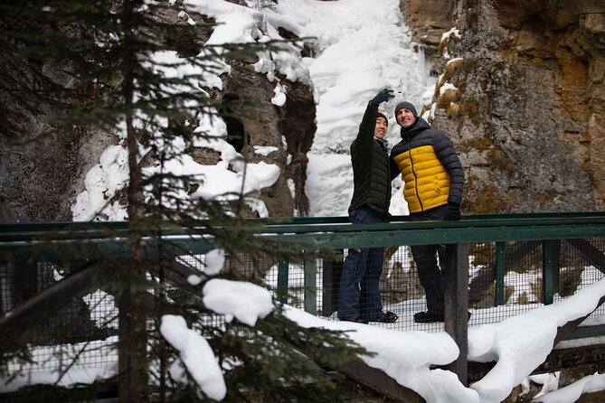 Johnston Canyon Frozen Waterfalls - Small Group Tour - What is included, and what is not