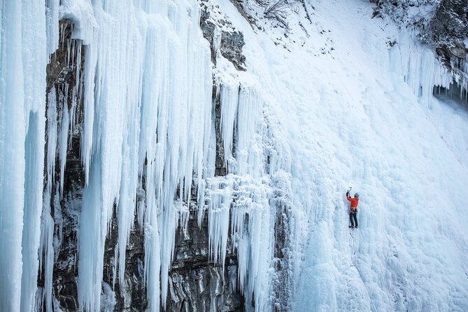 Johnston Canyon Frozen Waterfalls - Small Group Tour - Timing, transport, and physical effort