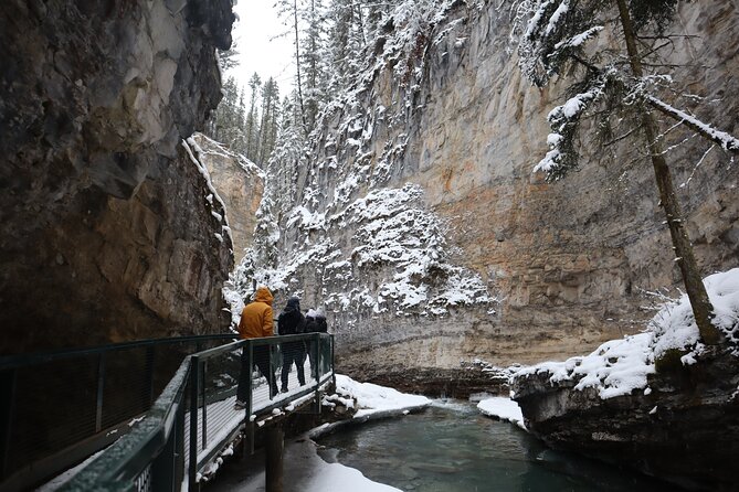 Johnston Canyon, Lake Louise & Banff: Small-Group Day Tour - Surprise Corner frames the Banff Springs Hotel