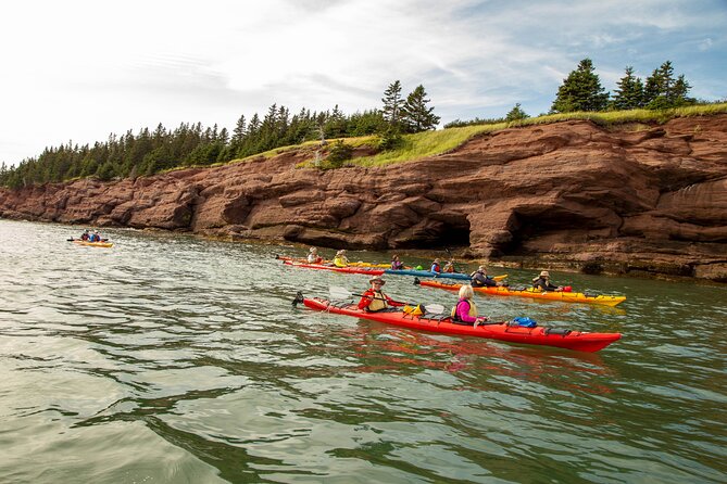 Kayak the Bay of Fundy Sea Caves - What is included, and what you still need to bring