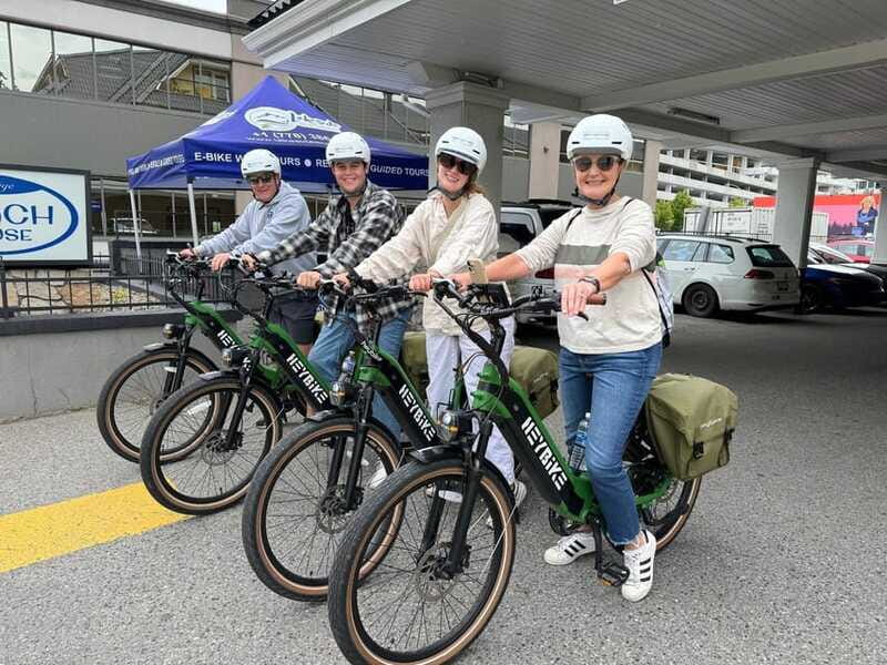Kelowna: E-Bike Ride and Axe Throwing Adventure - Learning the basics at Axe Monkeys Kelowna