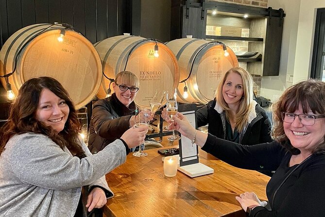 Kelowna Mystery Full Day Guided Wine Tour With 5 Wineries - Mt. Boucherie combines wine with the day’s main meal