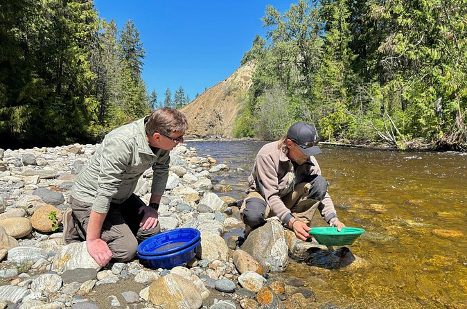 Kelowna Scenic Canyon Gold Panning Experience - What Is Included for the $58.56 Price