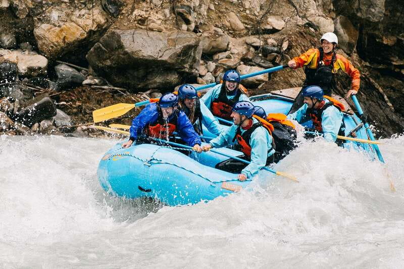 Kicking Horse River: Whitewater Rafting Experience - The calm water lesson