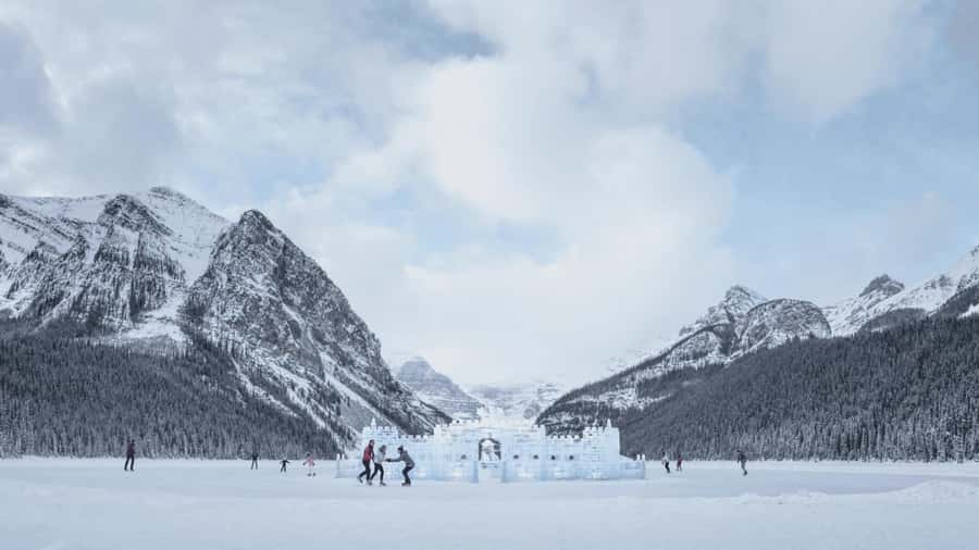 Lake Louise, Moraine, & Emerald: From Calgary/Canmore/Banff - Lake Louise and the view toward Victoria Glacier