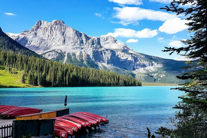 Lake Louise Moraine Lake Emerald Lake Yoho Banff National Park - Banff National Park begins the day
