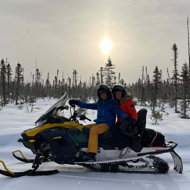 Laurentians: Snowmobile Guided Tour - The Safety Briefing and First Trail Miles