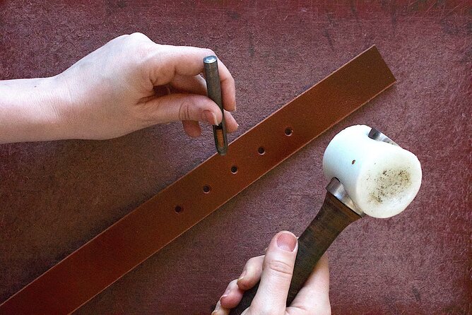 Leather belt making workshop - Key points to know