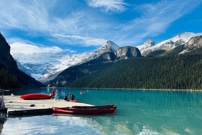 Louise,Moraine/Johnston Canyon,Emerald ,Banff(optional:Gondola) - Lunch in Lake Louise Village