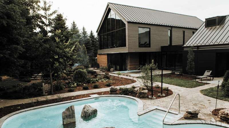 Mont-Saint-Hilaire: Nordic Spa Thermal Experience - Starting the thermal circuit with heat