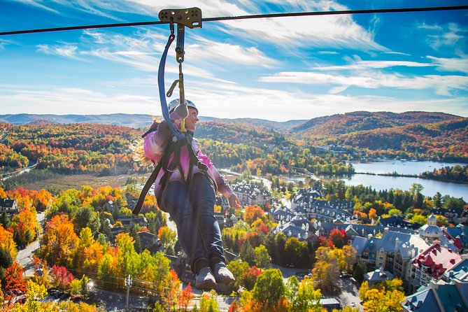Mont Tremblant Guided Zipline Tour - Starting at Centre Aventure in the pedestrian village