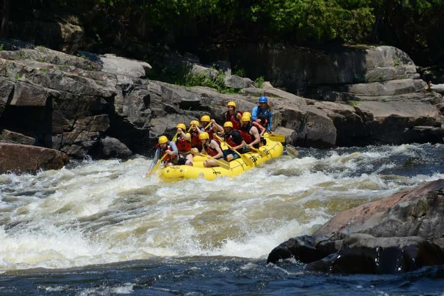 Mont-Tremblant: Half-Day White Water Rafting - Equipment and guide support
