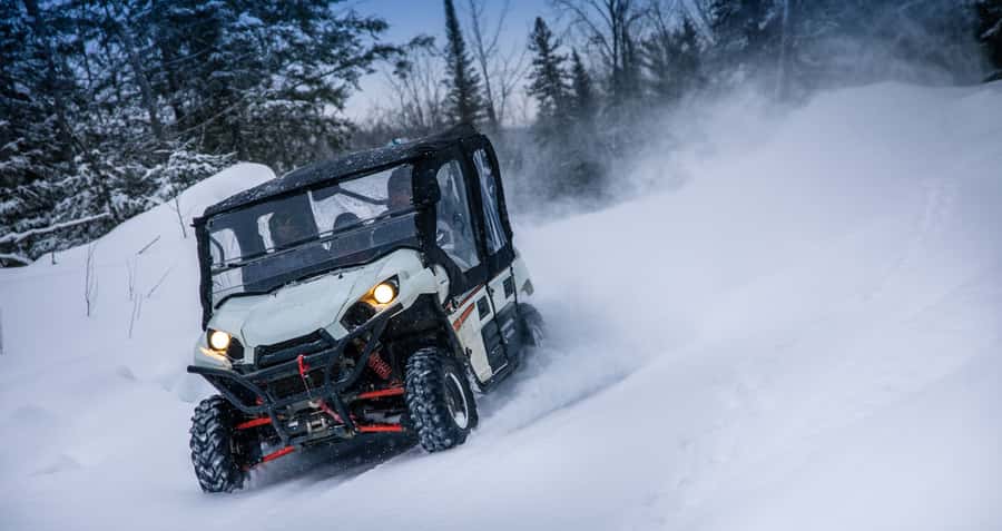 Mont Tremblant: Side-by-Side ATV Guided Off-Road Tour - Riding the rocky trails near Mont Tremblant