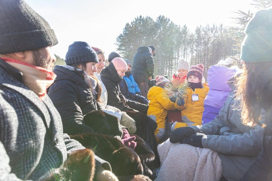 Mont-Tremblant: Sleigh Ride w/ Storytelling & Hot Chocolate - Stories, songs, guitar, and violin