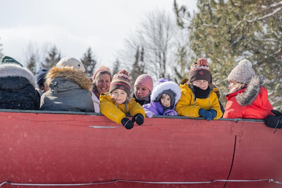 Mont-Tremblant: Sleigh Ride w/ Storytelling & Hot Chocolate - What the $44 price buys you