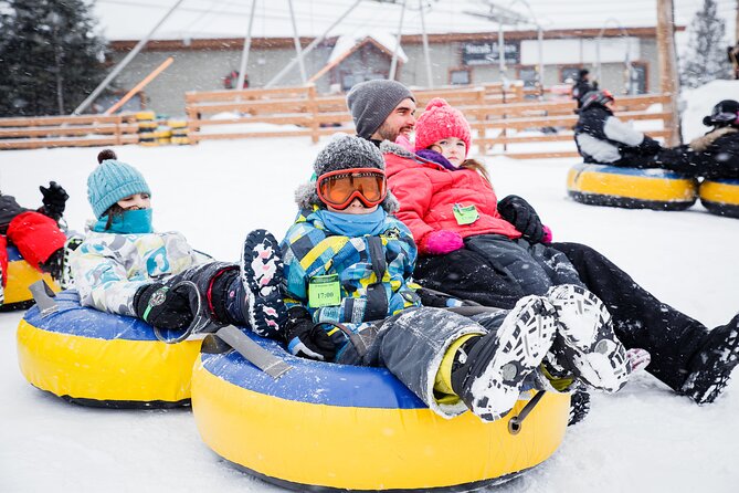 Mont-Tremblant Snow Tubing - The mechanical lift changes the value