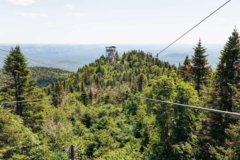 Mont Tremblant: Summit Zip-Lining Tour with 5 Zip Lines - Rain, wind, and mountain conditions