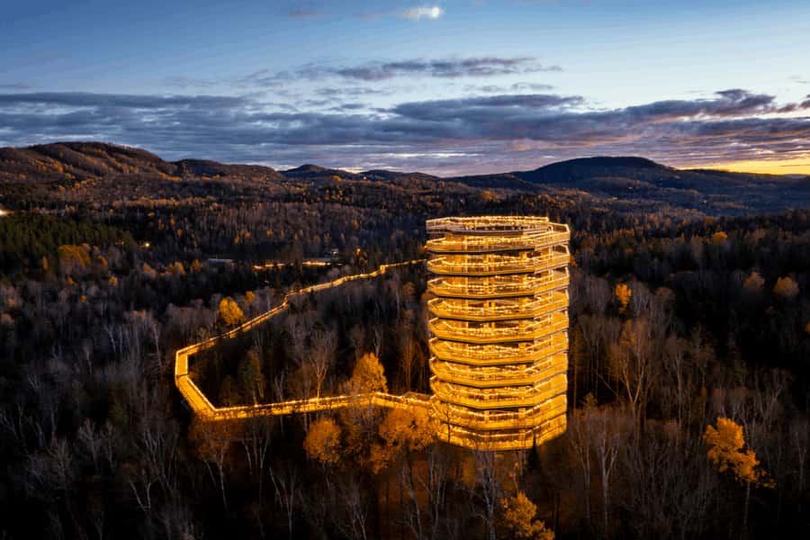 Mont-Tremblant: Treetop Observatory and Self-Guided Walk - A treetop view without a mountain hike