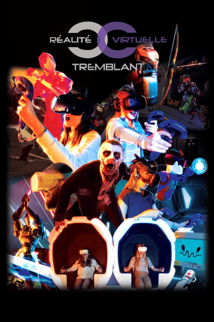 Mont Tremblant: Virtual Reality Gaming Session - Getting comfortable with the headset and controllers