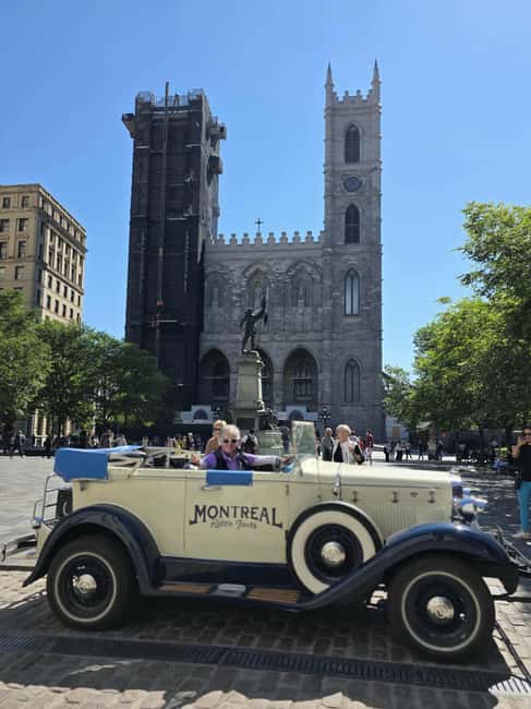 Montreal: An unforgettable guided tour in a vintage 1930s convertible car - Key points to know before booking