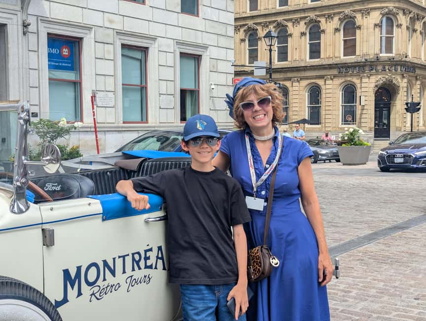 Montreal: An unforgettable guided tour in a vintage 1930s convertible car - My take on the guide-led atmosphere