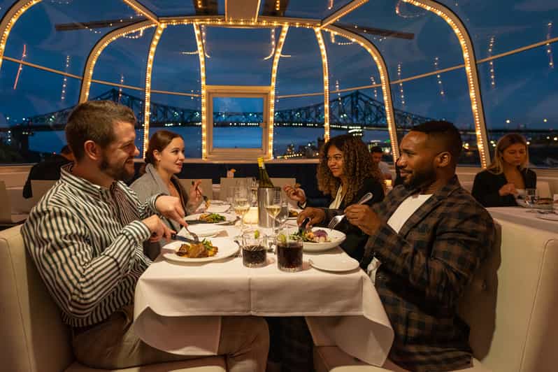 Montreal: Bateau-Mouche Cruise with A La Carte Dinner Option - Choosing Between a Light Meal and Six Courses