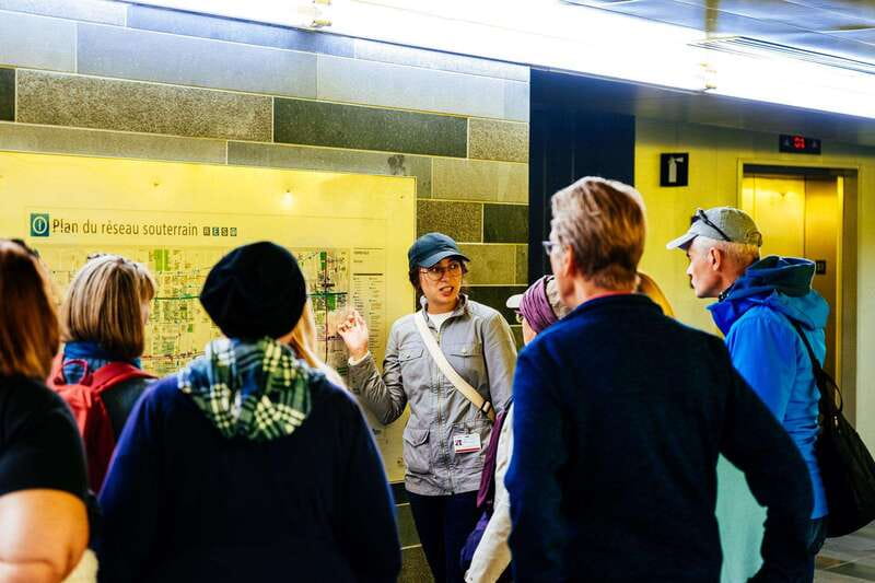 Montreal: Essential Neighborhoods Walking Tour + Basilica - Going underground through Montréal’s indoor city