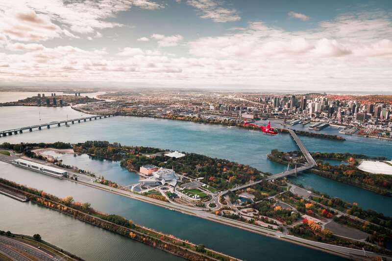 Montreal: Formula 1 Experience Helicopter Flight - A quick flight with Montreal’s best aerial sights