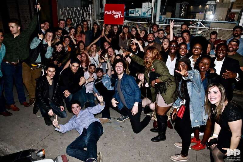 Montreal: Guided Bar Crawl with Free Shots and Club Entry - Moving to the second bar and third lounge