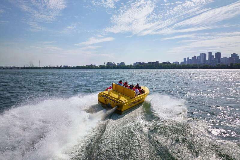 Montreal: Jet Boating on the Lachine Rapids - The panorama option for dry sightseeing