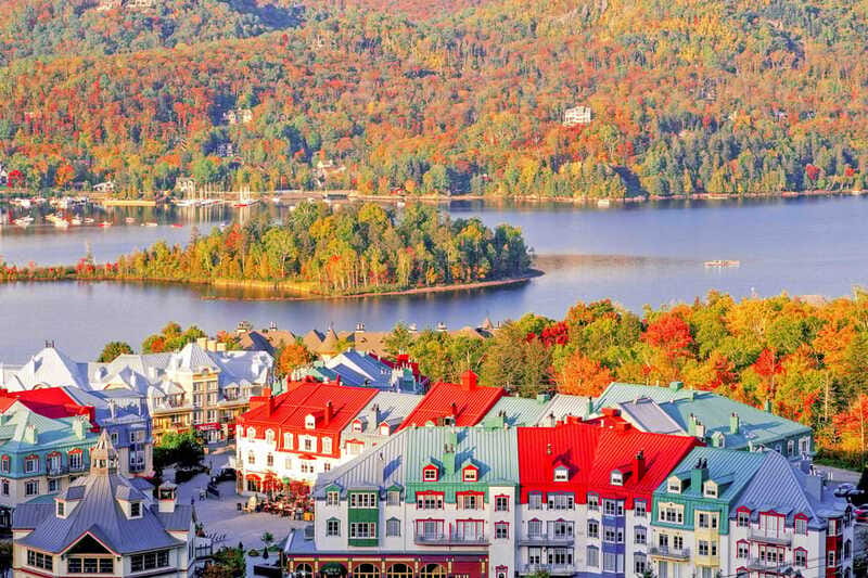 Montreal: Laurentian Mountains Day Trip - How to fit in the Mont-Tremblant gondola