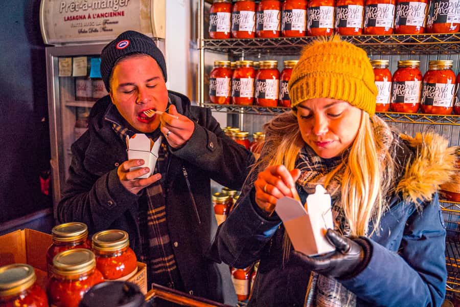 Montreal: Mile End District Food Tour with 8+ Tastings - The secret dish and the changing tasting count