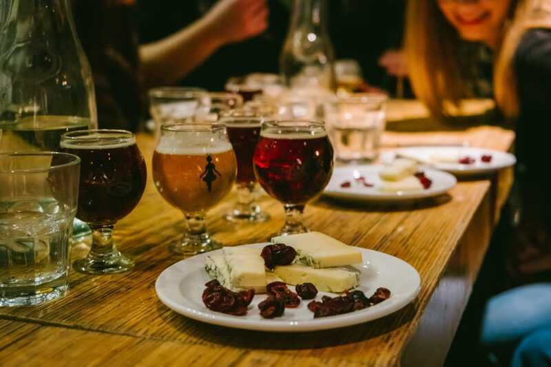 Montreal Old Port: Craft Brewery and Beer Tasting Tour - Beer range, food pairings, and tasting pace