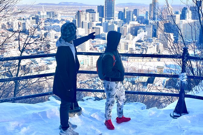 Montreal's Mount Royal Tour - The climb uses trails, switchbacks, and stairs