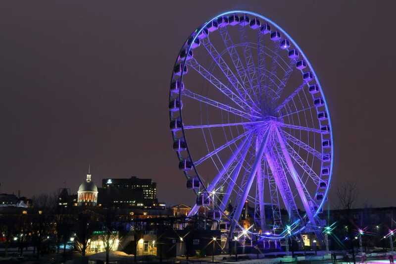 Montreal: Small Group Night Tour with La Grande Roue Entry - Downtown pickup and the small-group advantage