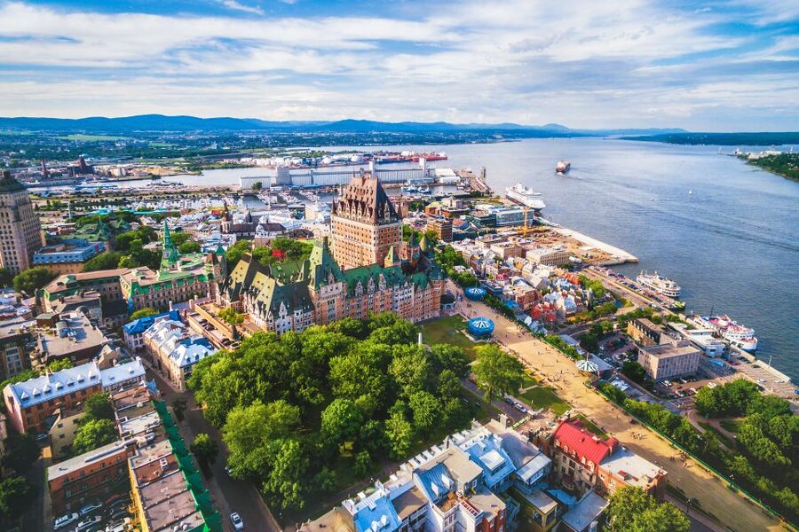 Montreal: Small Group Tour with River Cruise and Notre Dame - Entering Notre Dame Basilica in Old Montreal