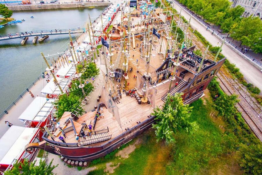 Montreal: Voiles En Voiles Aerial Park Admission Ticket - Why Voiles en Voiles works in the Old Port