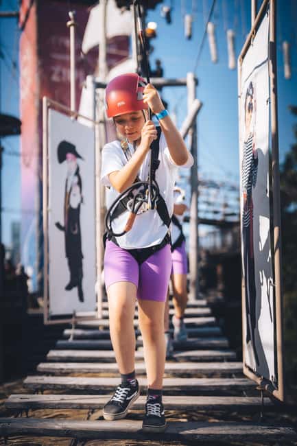 Montreal: Voiles En Voiles Aerial Park Admission Ticket - Who will enjoy this most?