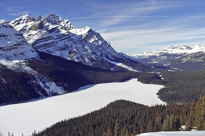 Moraine Lake, Louise Emerald Lake, and Peyto Lake all in day tour - Emerald Lake brings a calmer change of pace