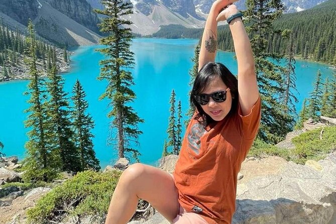 Moraine Lake, Louise, Emerald Lake, Johnston Canyon, Banff Town - Lake Louise and the Victoria Glacier view