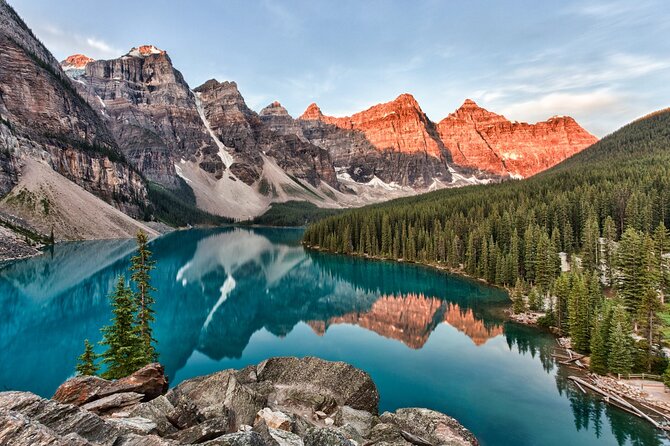 Moraine Lake Sunrise(2.5hrs)&Lake Louise(2hrs) from Canmore/Banff - Why the Moraine Lake sunrise is worth the brutal alarm