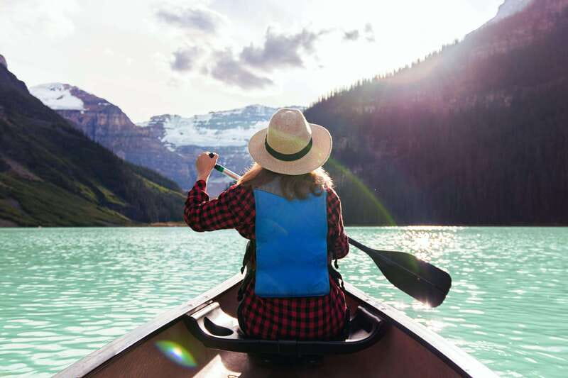 Moraine Lake Sunrise & Lake Louise from Calgary/Canmore/Banf - A small van, not a giant coach