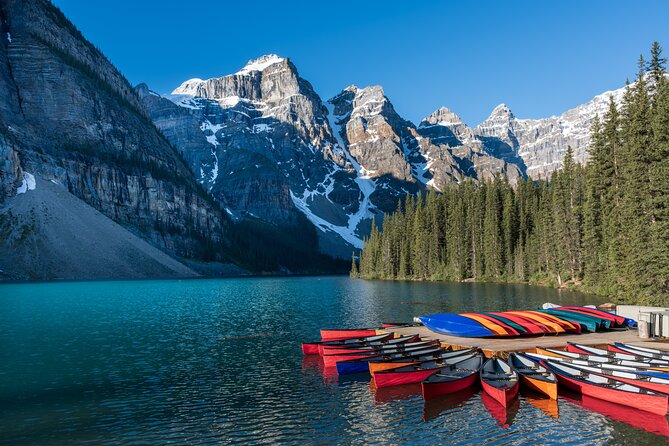 Moraine Lake Sunrise & Lake Louise Tour - from Canmore/Banff - The Bow Valley Parkway as a scenic finale
