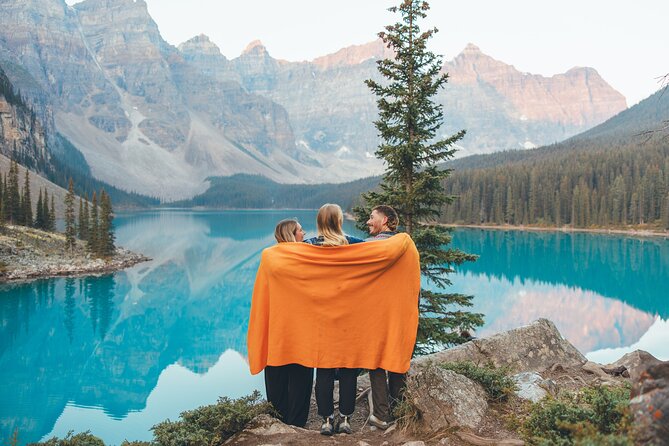 Moraine Lake Sunrise or Daytime shared tour w/ Lake Louise option - The small shuttle makes the park easier