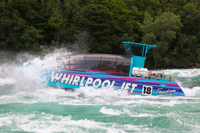 Niagara CANADA, Domed (Dry) Jet Boat Tour - Why the Niagara Whirlpool matters