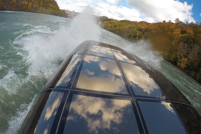 Niagara CANADA, Domed (Dry) Jet Boat Tour - What the 45-minute itinerary feels like