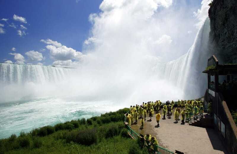 Niagara Falls: Boat, Journey Behind the Falls, & Tower Tour - Journey Behind the Falls: close, loud, and wet